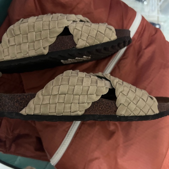 Rip Curl Woven Sandals open toe in Light Tan - Picture 5 of 5